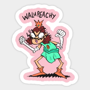 Walupeachy Sticker